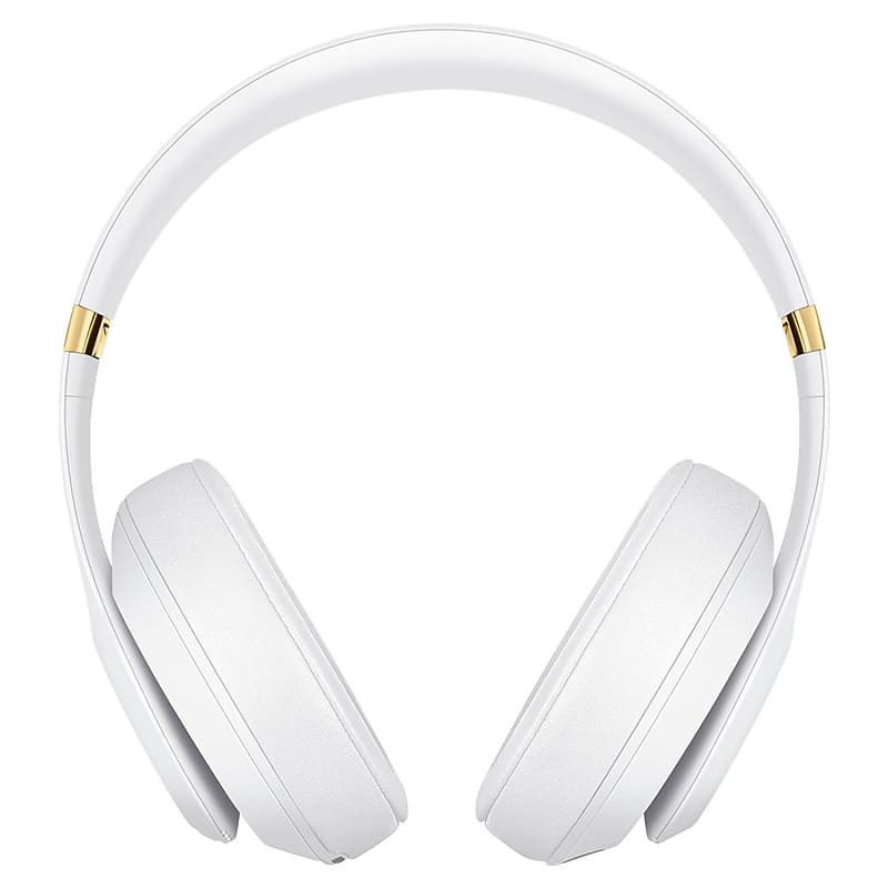 Beats Studio3 Wireless Bluetooth Over-Ear Headphones in White | Reverb