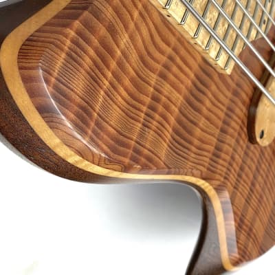 R, Hyde Zeal 5-string Bass Natural Redwood image 22