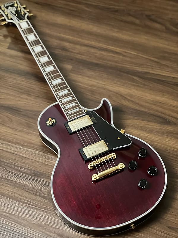 Tokai Love Rock LC-142 WR Vintage Series Japan in Wine Red | Reverb UK