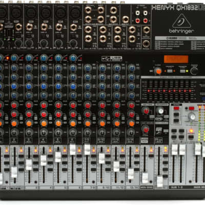 Behringer Xenyx QX1832USB Mixer with USB and Effects image 1