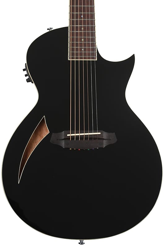 ESP LTD TL-7 Acoustic-electric Guitar - Black (LTL7BLKd8) image 1