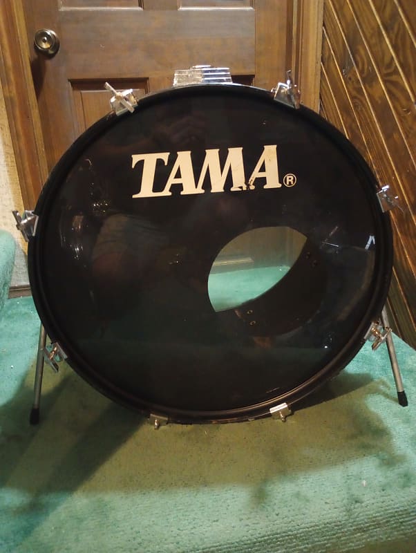 Tama Rockstar Made in Japan 22"(diameter)x16"(depth) Bass Drum 1980's - Plumb/Purple image 1