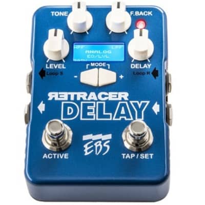 EBS ReTracer Delay Guitar Effects Pedal(New) for sale