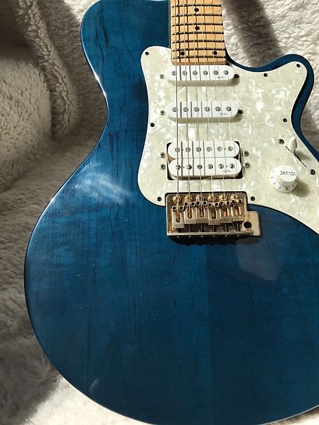 Godin SD 24 1998 Blue | Reverb