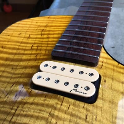 Marchione Semi-Hollow Maple / Mahogany Guitar  --   Brazilian Rosewood Fingerboard  -- image 16