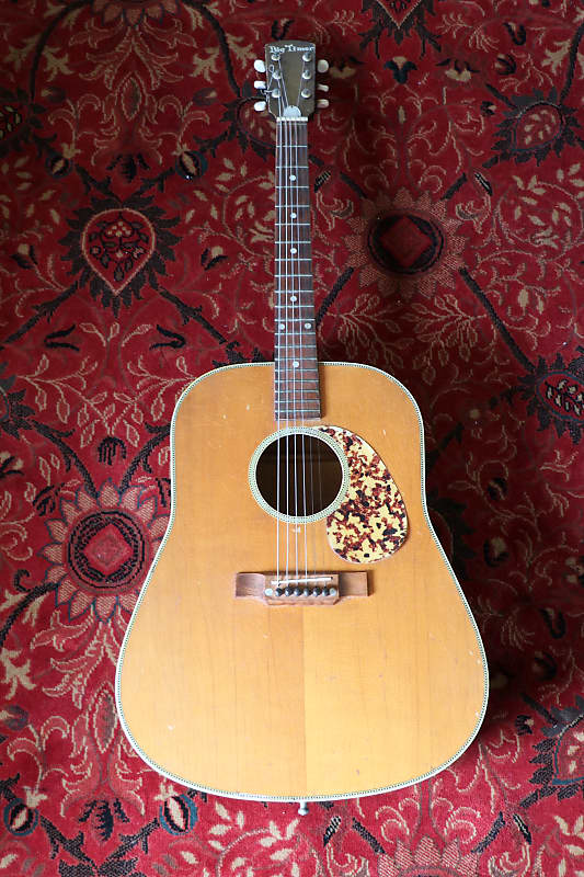 Early Japanese Vintage 'Big Timer' Super Dreadnought! (Ibanez Factory)  early 60's image 1