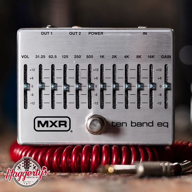 ギター MXR M108S Ten Band EQ Amazon.com: MXR M108S 10 Band EQ Pedal w/ Cloth and 4 Cables