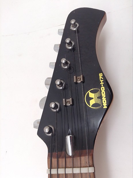 Hondo H 76 1970s Black