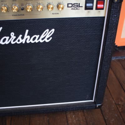 Marshall DSL40C 2-Channel 40-Watt 1x12" Guitar Combo 2012 - 2017 - Black image 3