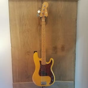 "W" Branded Vintage Japanese Electric Bass Weltron / Winston c. 1970's image 1
