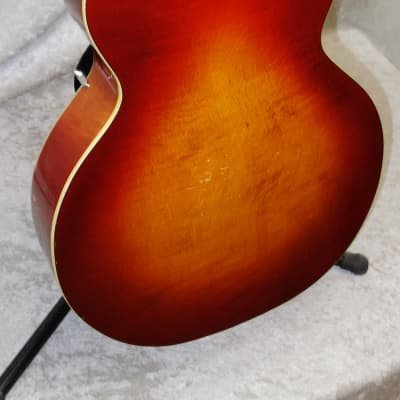 Vintage 1935 Gretsch Model 35 American Orchestra arch top hollow body acoustic image 7