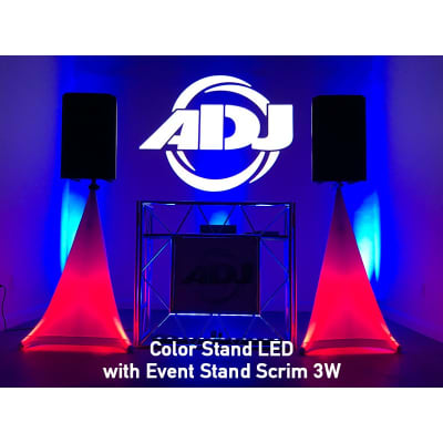 American DJ CSL100 Color Stand LED Tripod Speaker Stand w/Color LED's + Remote image 8