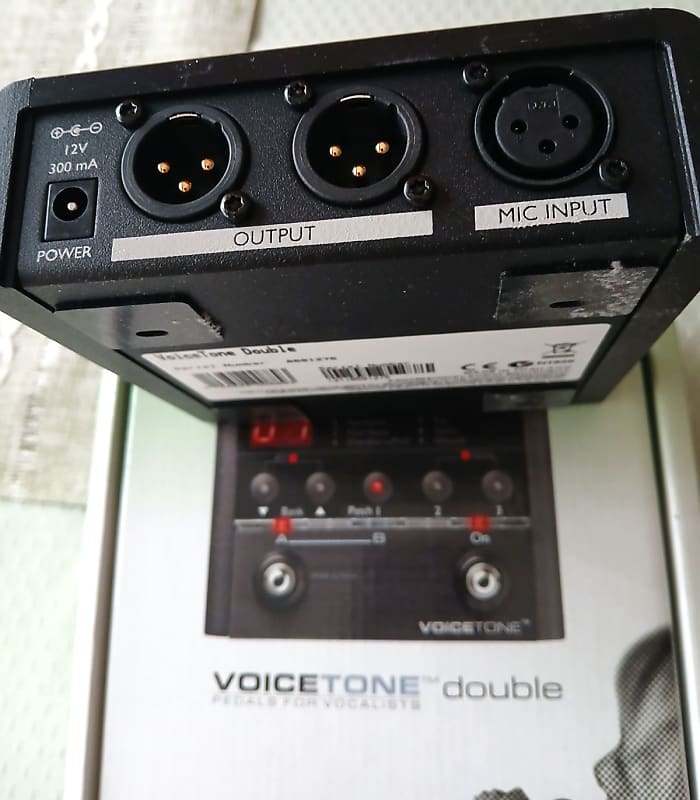 TC Helicon VoiceTone Double 2008 - 2010 - Black image 1