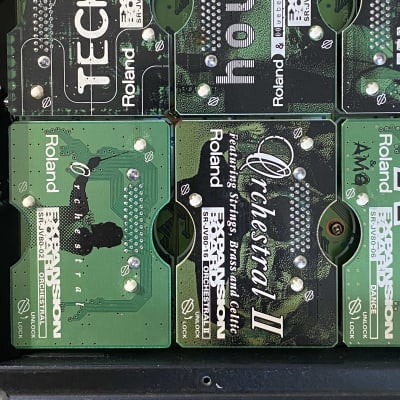 Roland SR-JV80 expansion boards – lot of 8 – SR-JV80 02 06 09 11 12 16 18 19 – JV, JD, XV SYNTHS – ONE-TIME CHANCE – MINT – MUST BUY – ROLAND JV-2080 – UNIQUE – AFFORDABLE SHIPPING image 3