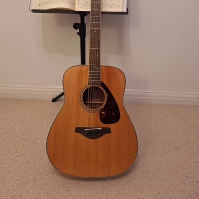 Yamaha FG720S-12 acoustic 12 string guitar 2013 - Sitka spruce with 20mm padded bag for sale