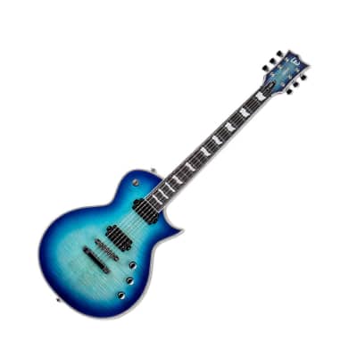 ESP LTD EC-1000T/CTM FM Electric Guitar - Violet Shadow image 1