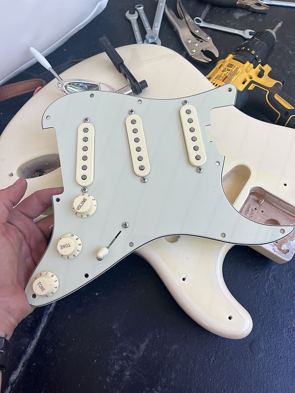 Porter Pickups Vintage Custom Loaded Pickguard Reverb