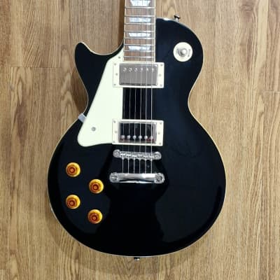 Second Hand Epiphone Les Paul Standard Left Handed; Ebony: Serial No: 18051512671 for sale