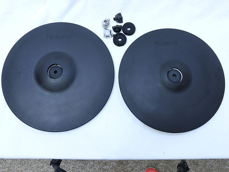 TWO Roland CY-12C CY-13R V-Cymbal V Drum Trigger CY12C CY13R