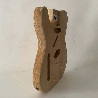 Unfinished Mahogany Wood Tele Style Guitar Body image 5