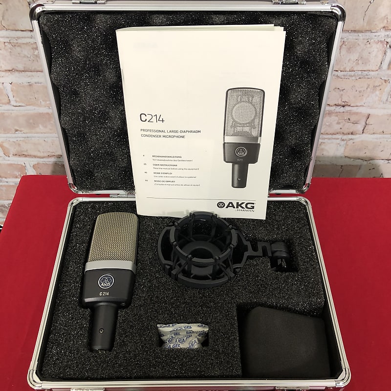 AKG C214 Large Diaphragm Cardioid Condenser Microphone (Sarasota,FL) image 1