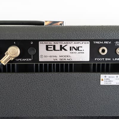 Elk FS-102 Guitar Combo Amp w/ Dual 12” Speakers, Reverb, Vintage Design image 10