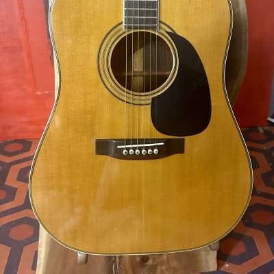 1970s Yamaki R-60 Square Shoulder Dreadnought - Made In Japan - Fine Player! image 2