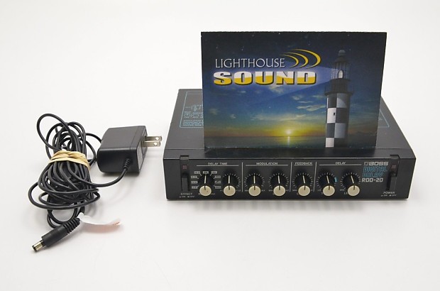 Boss RDD-20 Digital Delay w/ Power supply | Reverb