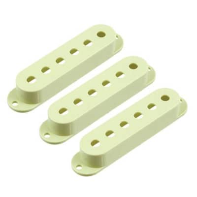 Allparts Single Coil Pickup Covers for Stratocaster® - Set of 3 - Mint Green image 1