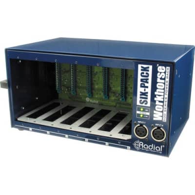 Radial Engineering SixPack 6 slot Power-rack, Desktop Format image 1