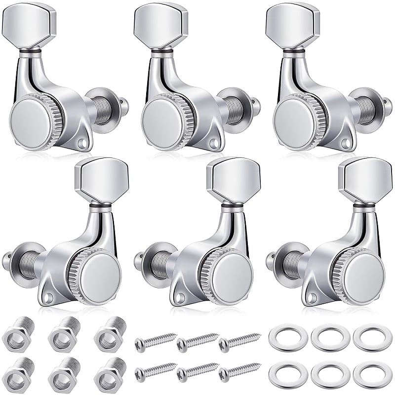 Locking Tuners 3X3 Guitar Locking Tuners 3L + 3R Handed Reverb