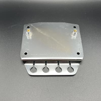 1960s Galanti Panther & Sano Short Scale Bass Bridge Plate image 2