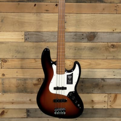 Fender Player Fretless Jazz Bass 3-Color  Sunburst image 4