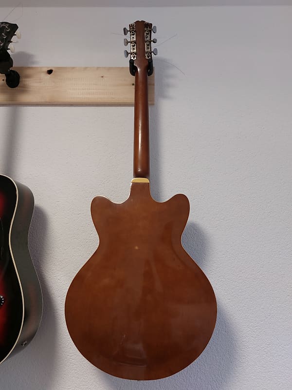 Hudson Japan Vintage Semi Hollowbody Guitar From 1970 Jedson