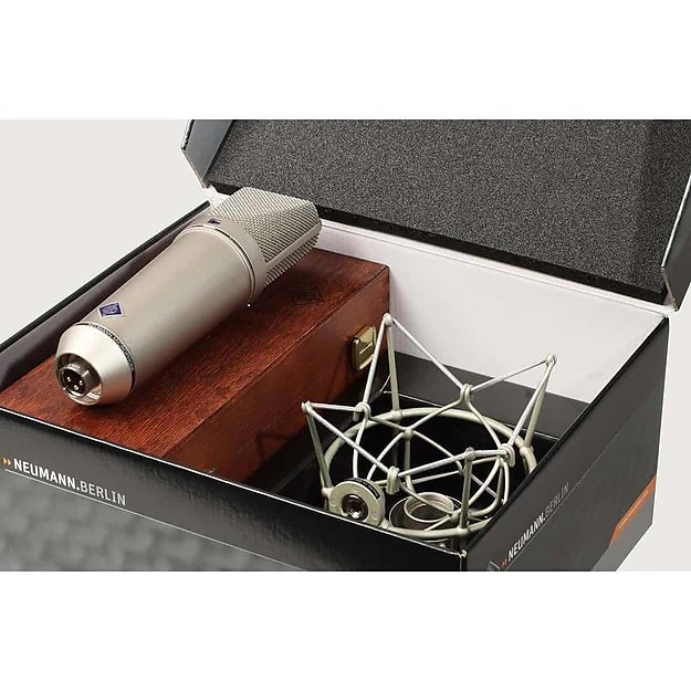Neumann U 87 Ai Set Large-Diaphragm Condenser Microphone - Nickel ( BRAND NEW IN THE BOX ) image 1