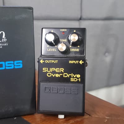 Boss SD-1 40th Anniversary Limited Edition Super Overdrive | Reverb