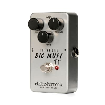 New Electro-Harmonix EHX Triangle Big Muff Pi Fuzz Distortion Sustainer Guitar Pedal image 2