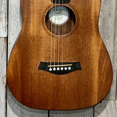 Baby Taylor 301 MA-GB Flamed Maple Doyle Dykes Signature 03 | Reverb