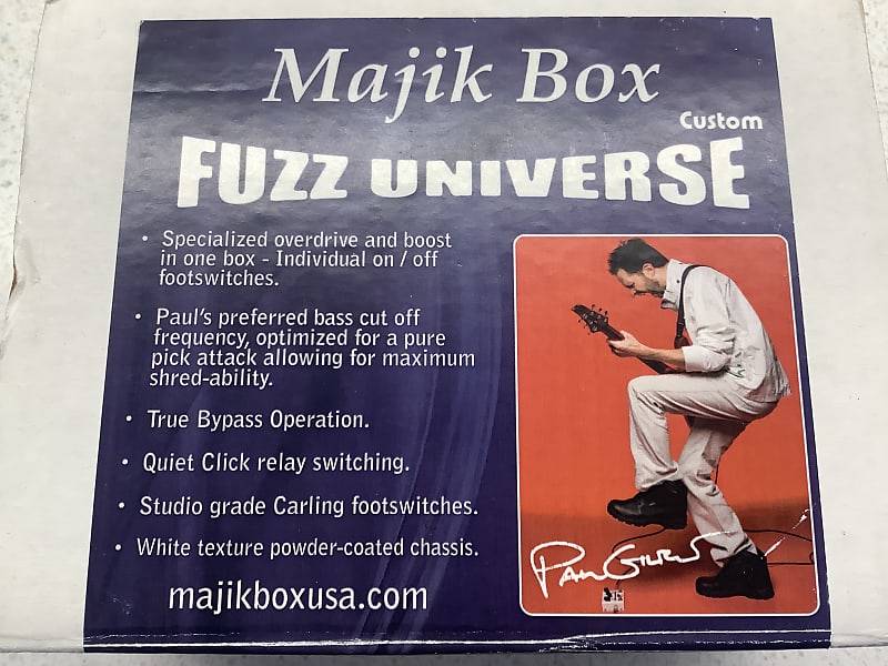 Majik Box Fuzz Universe FU-2C. | Reverb