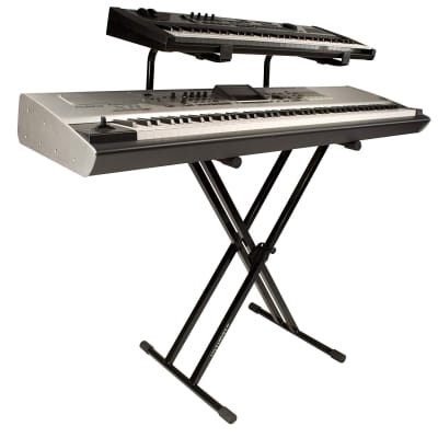 Ultimate Support IQ Series X-style Keyboard Stand Single-braced Tubing - 100 lbs. Capacity image 14