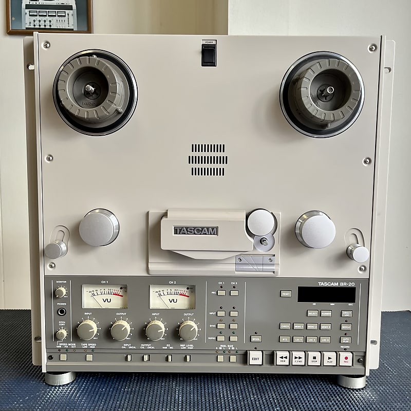 Tascam BR-20 -- 2TR/2CH Professional Reel-to-Reel Tape Deck -Pro Refurb/  Mint Condition!!