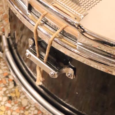 Slingerland Sound King 5.5x14" 3ply Snare Drum 6 Lug COB Hoops Vintage 1960's image 12