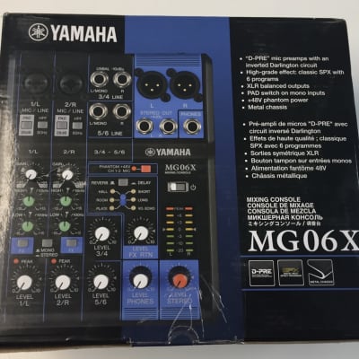 Yamaha MG06X Mixer image 4