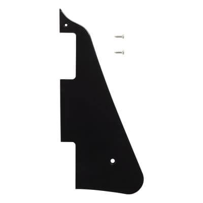 Gibson Les Paul Studio 1 Ply Scratchplate / Pickguard with Screws (Black) for sale