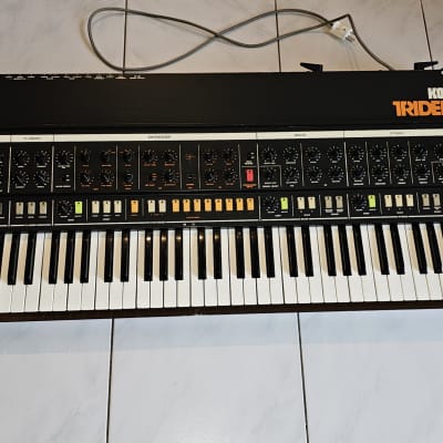 Korg Trident mkI polyphonic vintage analog synthesizer 1980