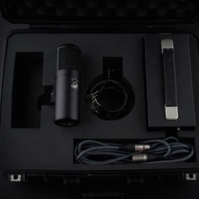 Warm Audio WA-8000 Large Diaphragm Tube Condenser Microphone, Black w/ Hard Case image 3