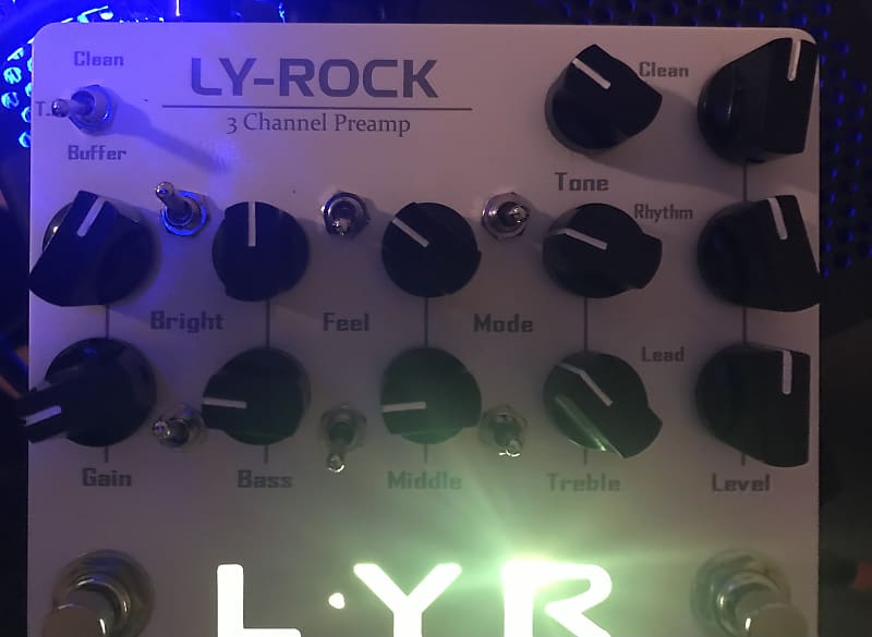LY-ROCK 3 Channel Preamp KSR ceresのクローン Ceres - 3ch Preamp Pedal - KSR Amps