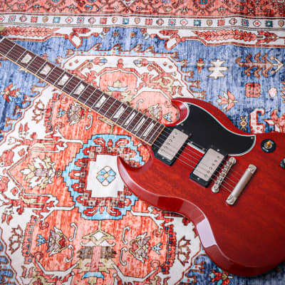 GIBSON USA Custom Shop '61 Les Paul SG VOS Standard Reissue " Faded Cherry + Rosewood" (2006) image 6