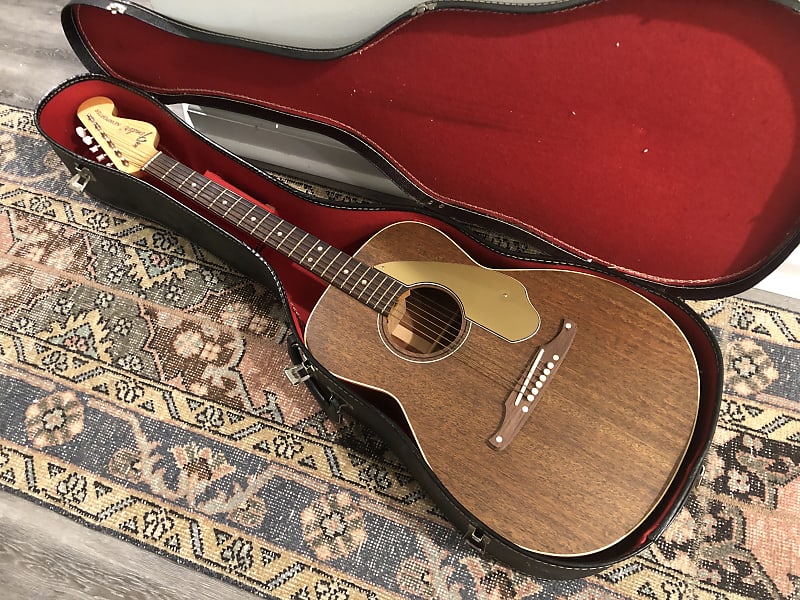 Vintage Fender Newporter 1967 1968 Mahogany Unplayed Original Bulwin Case image 1