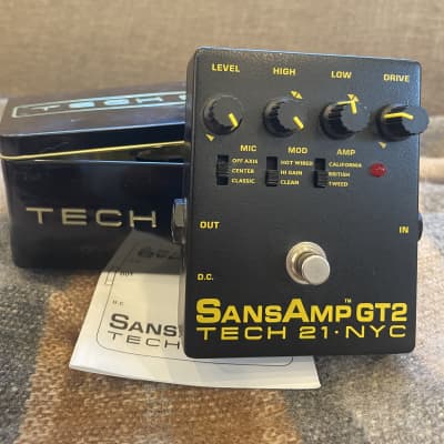 ギター SANSAMP GT2 TECH 21 GT2 – Tech 21 NYC